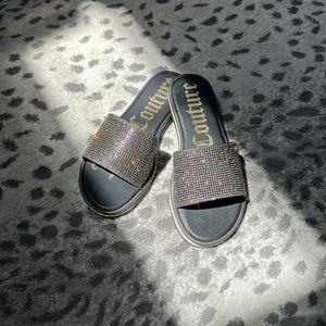 Juicy Couture Bling slide size 8